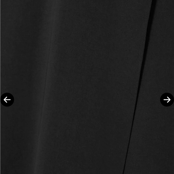 Vince Paneled Wool And Cashmere-Blend Midi Dress Size 10 - Picture 4 of 11